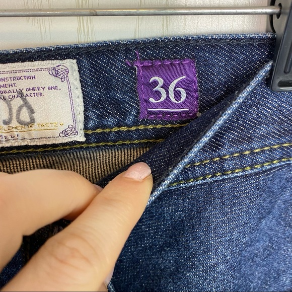 A.K.O.O. Denim Men’s Blue Jeans Size 36 Streetwear - Picture 5 of 16